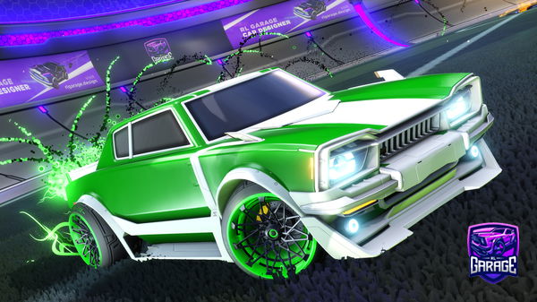 A Rocket League car design from llDeluge