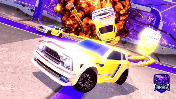 A Rocket League car design from Twich9226Official
