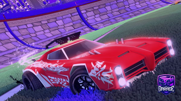 A Rocket League car design from Kdthenoob