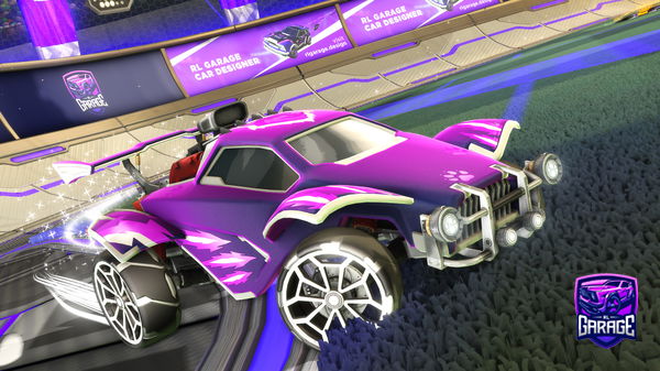 A Rocket League car design from Super_LM