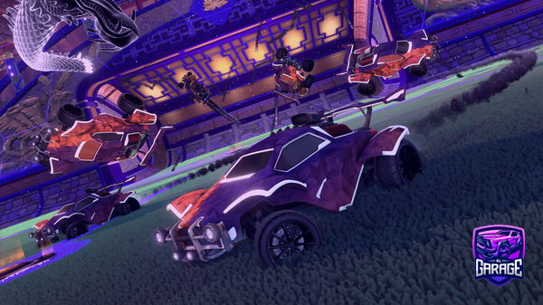 A Rocket League car design from DasIschBims