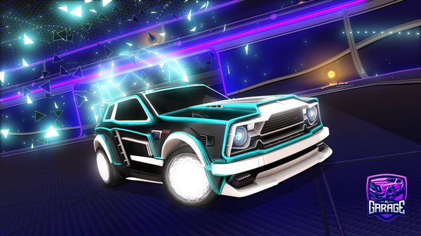 A Rocket League car design from XxNOS303xX