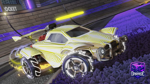 A Rocket League car design from ms1023