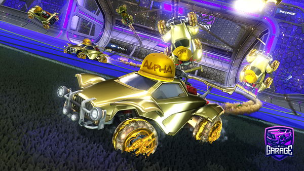 A Rocket League car design from DigitalLime3480