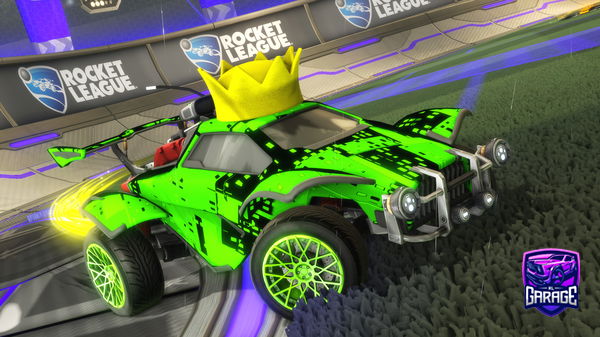 A Rocket League car design from Zeebruin