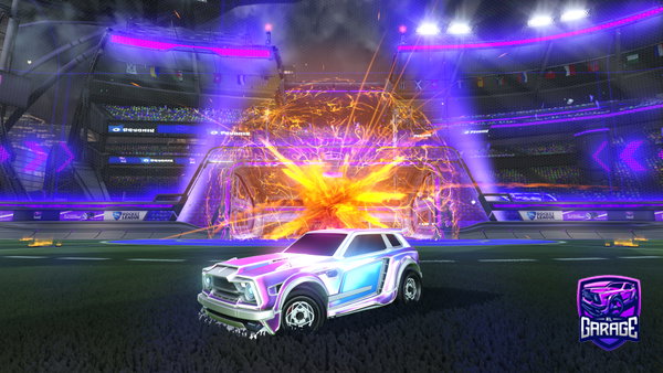A Rocket League car design from Z4CHM