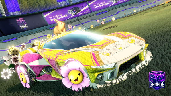 A Rocket League car design from DoupDoupDoup