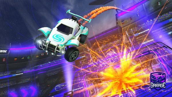 A Rocket League car design from Therealchakal