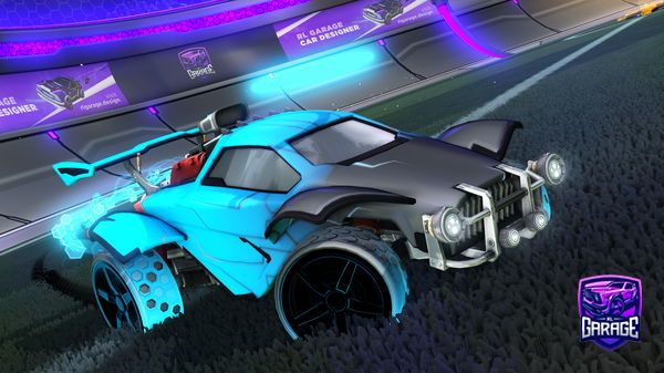 A Rocket League car design from CyBEr_DuCK