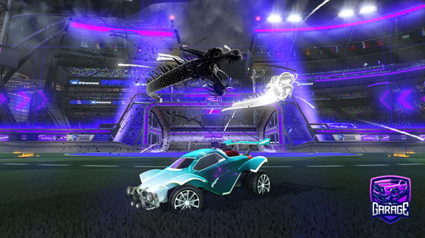 A Rocket League car design from NInja247tg