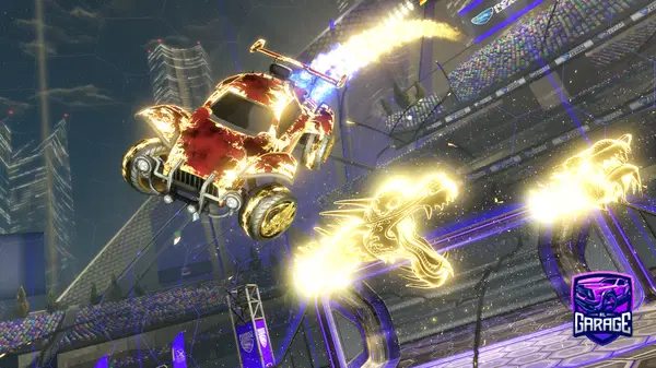 A Rocket League car design from Ljgames