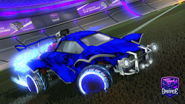 A Rocket League car design from MoonKnight20