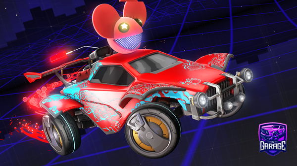 A Rocket League car design from bologneseimhasar