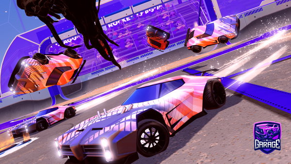 A Rocket League car design from brilxc