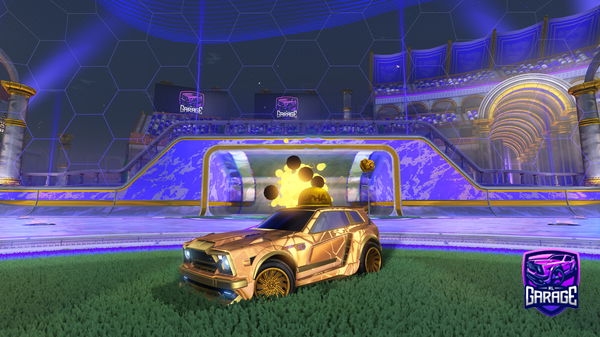 A Rocket League car design from fer1406