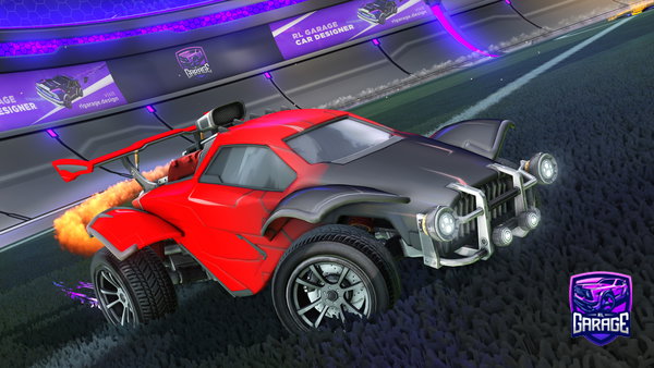 A Rocket League car design from hoopsrocks