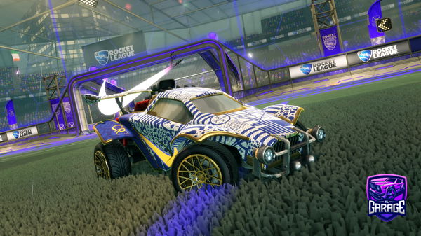 A Rocket League car design from aAAubin