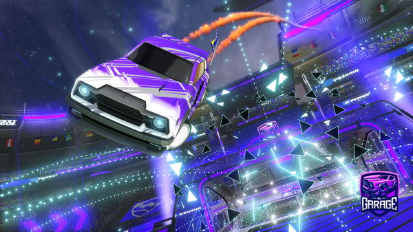 A Rocket League car design from Bego07ii