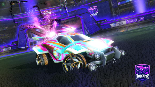 A Rocket League car design from M1Ju