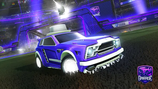 A Rocket League car design from MIZ_Loo-i-gii