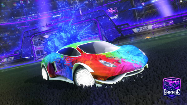 A Rocket League car design from Skyt-lkey