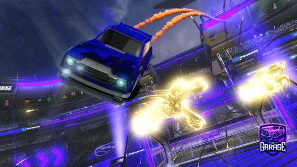 A Rocket League car design from lHerPlaylist