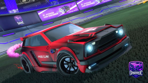 A Rocket League car design from Icke_Picke