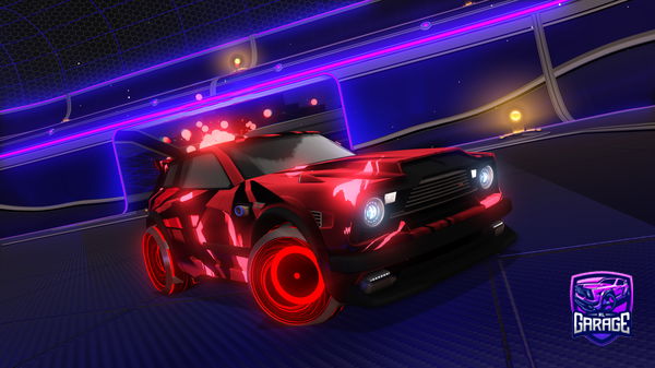 A Rocket League car design from proofice