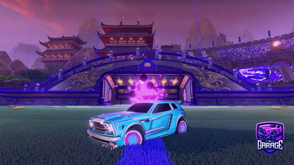 A Rocket League car design from SandFiregock16