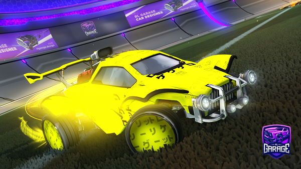 A Rocket League car design from Mooseninja121