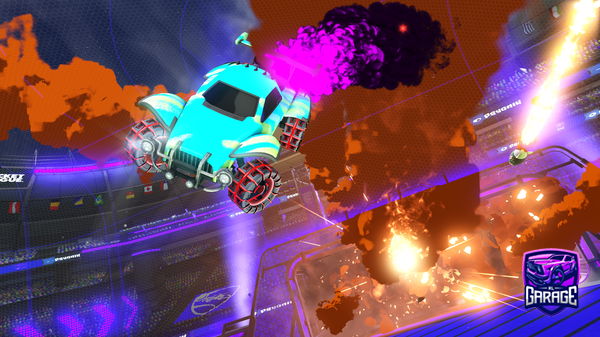 A Rocket League car design from Shooteo2313