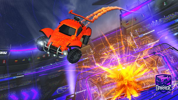 A Rocket League car design from yzorf