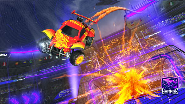 A Rocket League car design from Zackthegodgamer