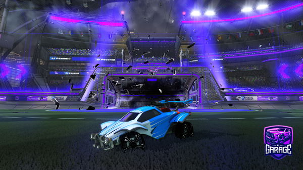 A Rocket League car design from techa-vatehatech