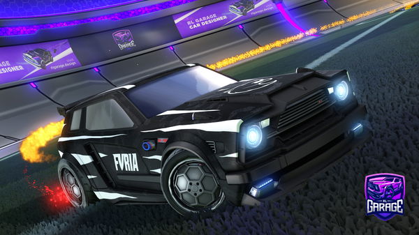 A Rocket League car design from Pedro_Gumier