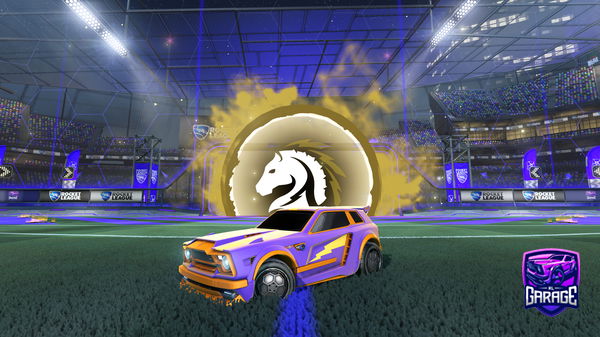 A Rocket League car design from PSP_Snoopr