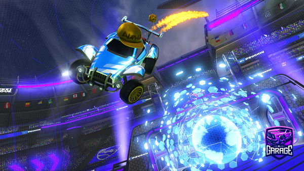 A Rocket League car design from FireFedir