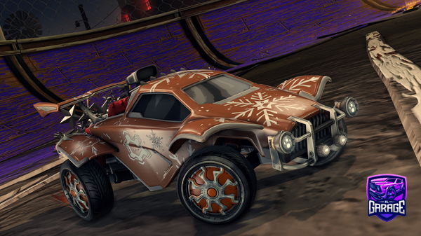 A Rocket League car design from JULA11