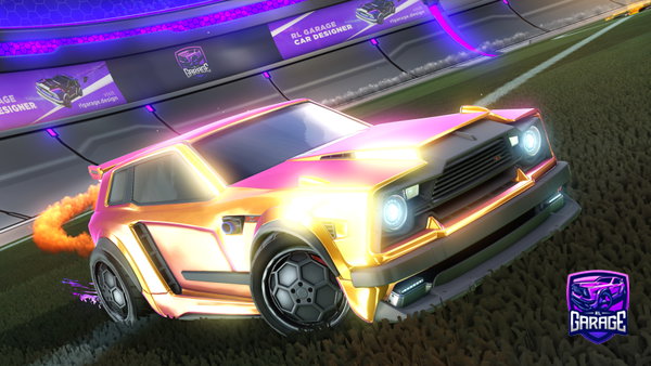A Rocket League car design from Pady_y