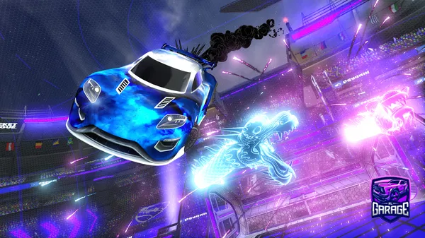 A Rocket League car design from SU5S3T