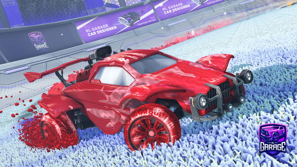 A Rocket League car design from Raiyu