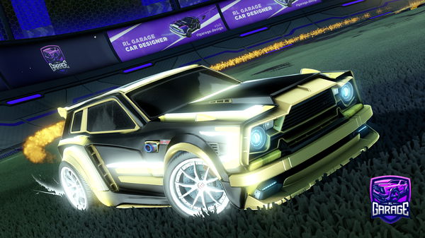 A Rocket League car design from Shake_TSR