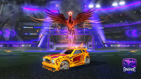 A Rocket League car design from MrShiba077