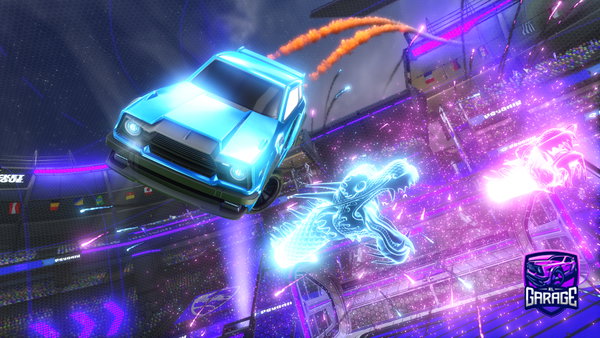 A Rocket League car design from Jasperhaanstra