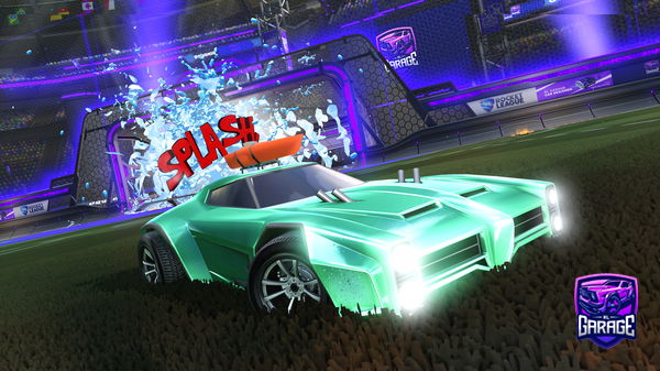 A Rocket League car design from SomberP