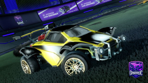 A Rocket League car design from nights