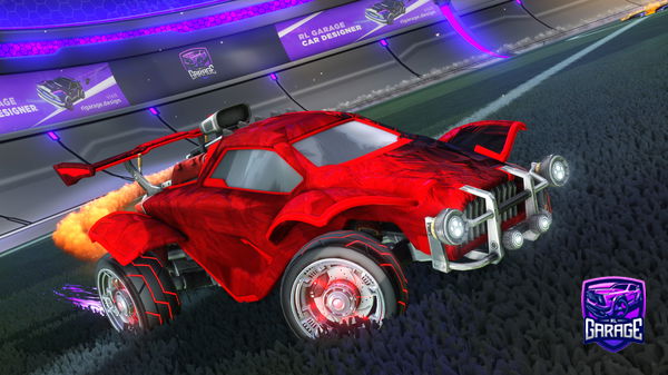 A Rocket League car design from slixzzz