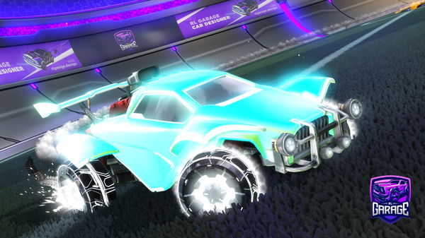 A Rocket League car design from jtull-e