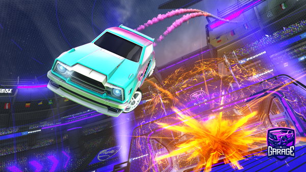 A Rocket League car design from EarthExp3rt