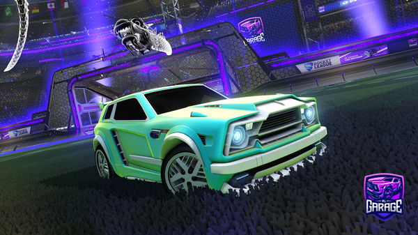 A Rocket League car design from erijaki